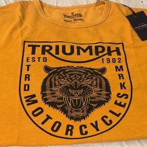 Lucky Brand Men’s “Triumph Motorcycles” T-Shirt XXL (NWT)
